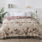 Blanket with Tassel Trim