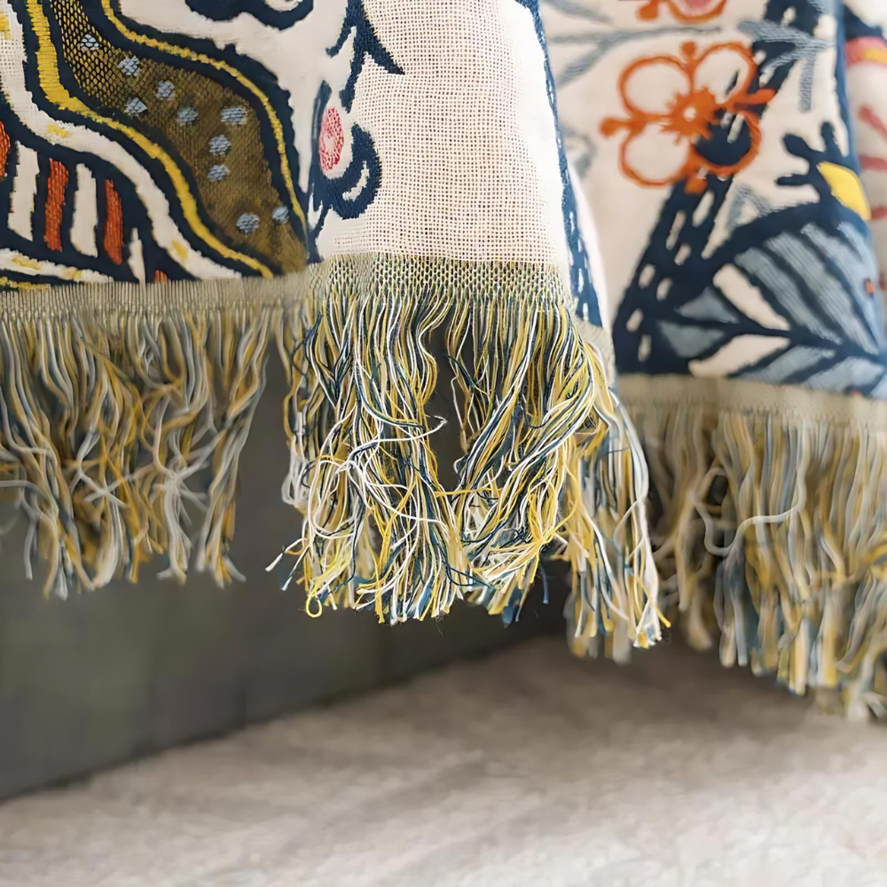 Blanket with Tassels