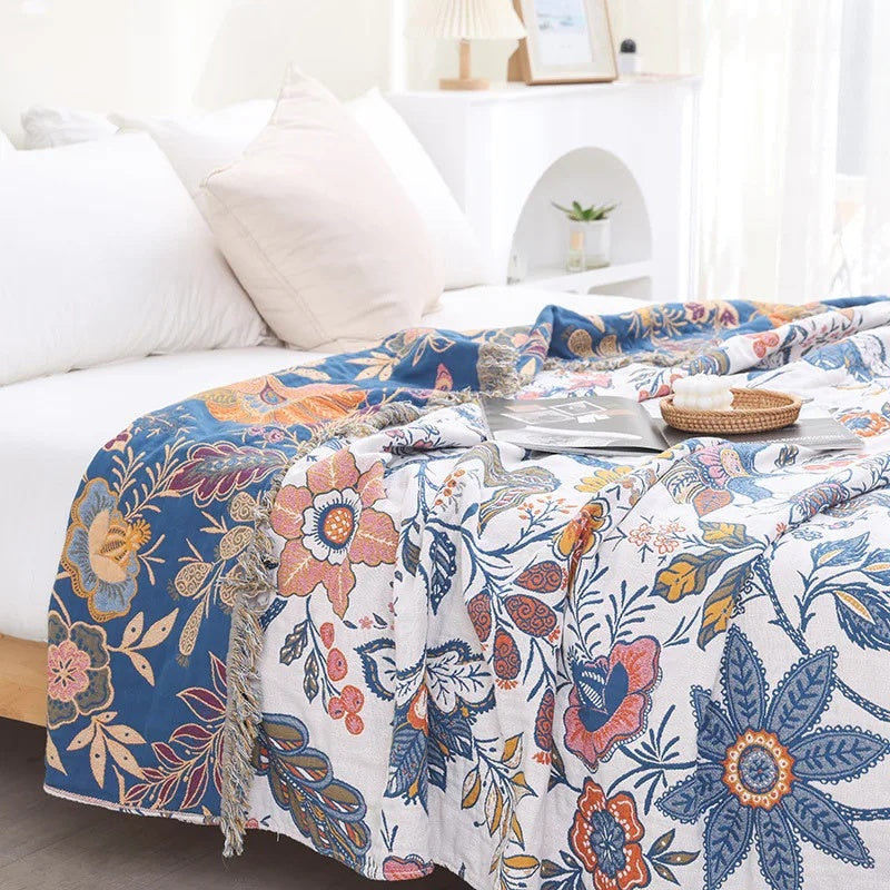 Blanket with Tassels