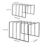 Book & Record Stand | Triangular Wrought Iron