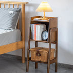 Bookshelf | Japanese Bamboo & Plywood | Small/Medium/Large
