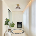 Butterfly Ceiling Light | Stained Glass & Brass | Ideal For Nursery