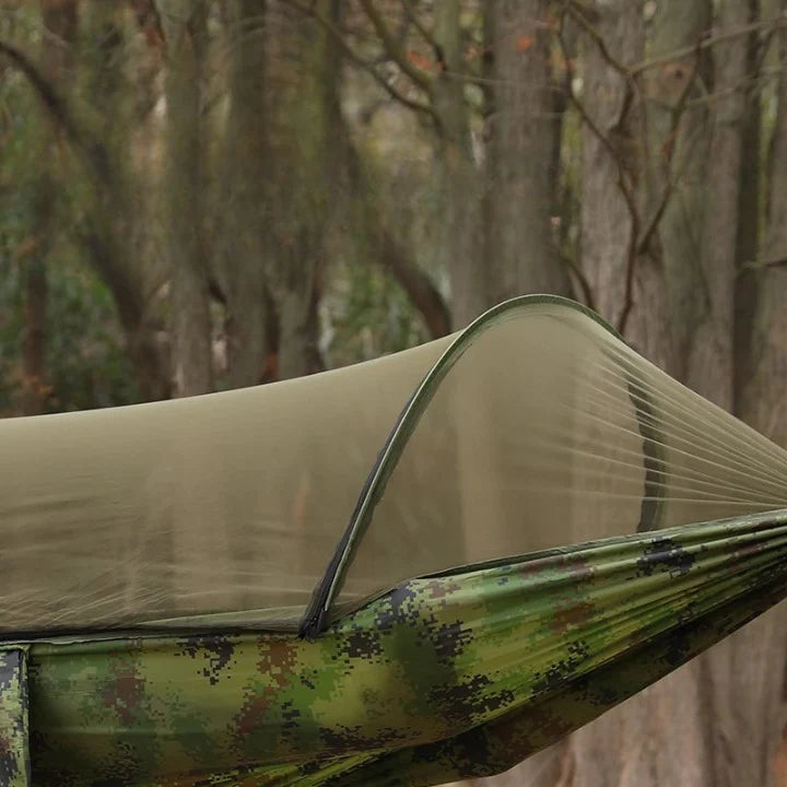 Camping Hammock | Mosquito Net & Sun Canopy | 260 x 140 cm