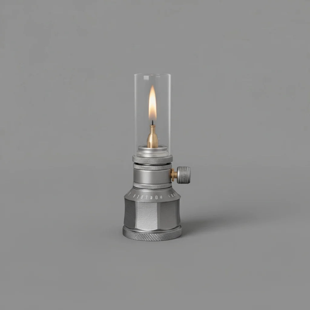 Camping Lamp | Butane-Powered & Stepless Adjustable Flame