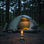 Camping Lamp | Butane-Powered & Stepless Adjustable Flame