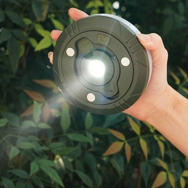 Camping Lantern | 4-in-1 USB-Rechargeable & RGB String Lights | IPX4