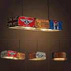 Candelabra Ceiling Light | Industrial Metal & Adjustable Chain | 3-5 Light Options