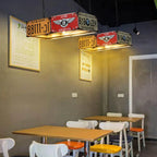 Candelabra Ceiling Light | Industrial Metal & Adjustable Chain | 3-5 Light Options