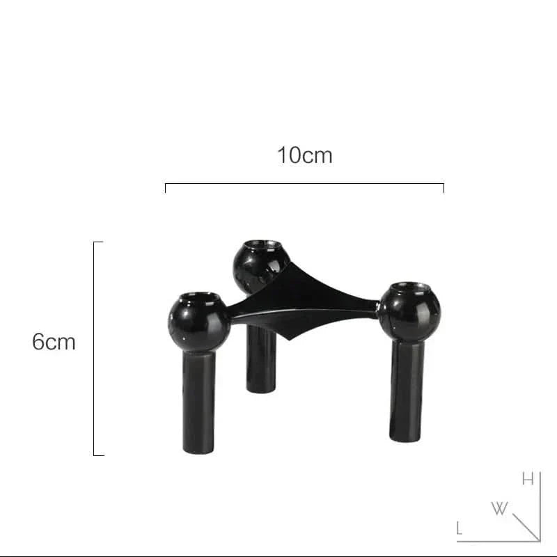 Candle Holder | Molecular-Inspired Sculptural Design