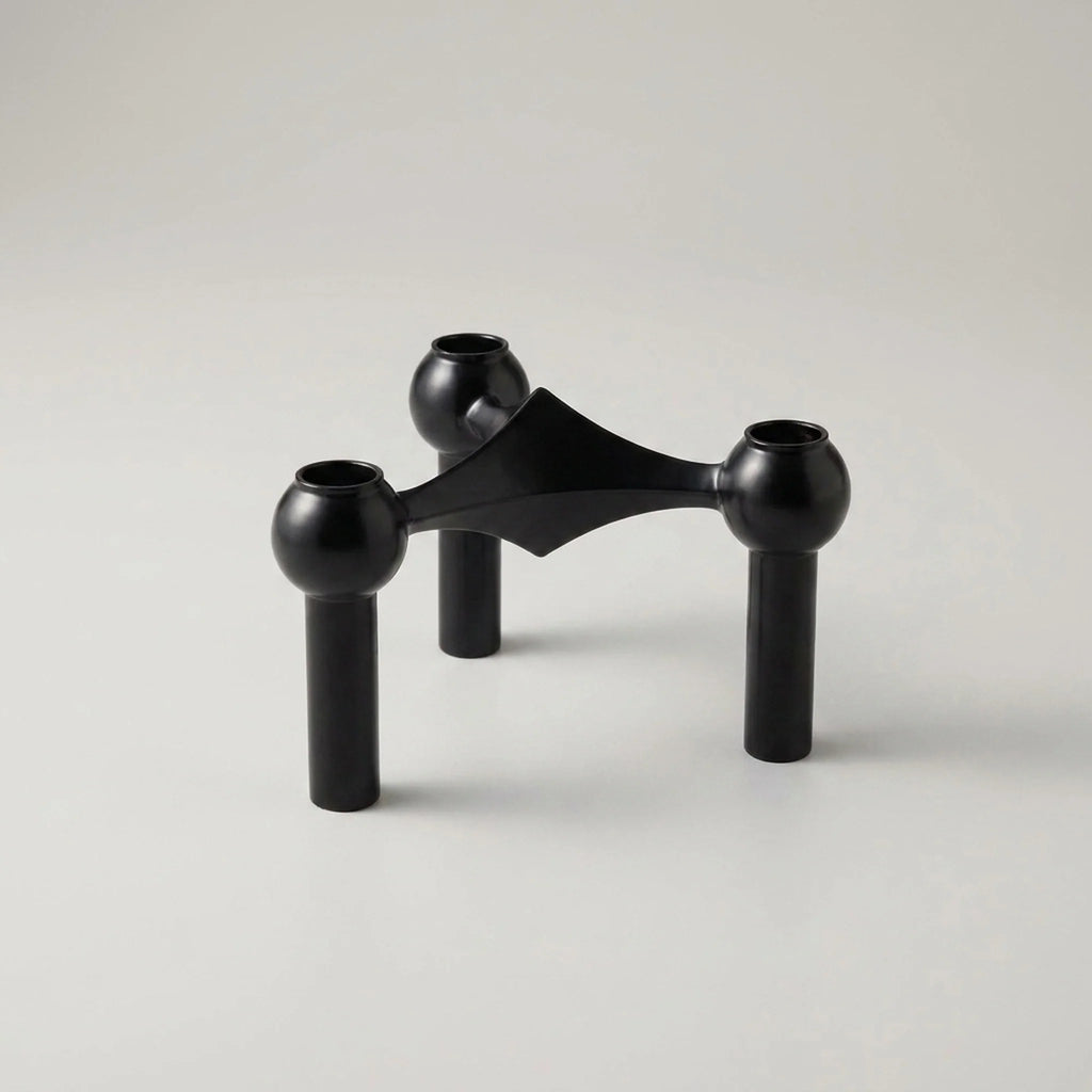 Candle Holder | Molecular-Inspired Sculptural Design