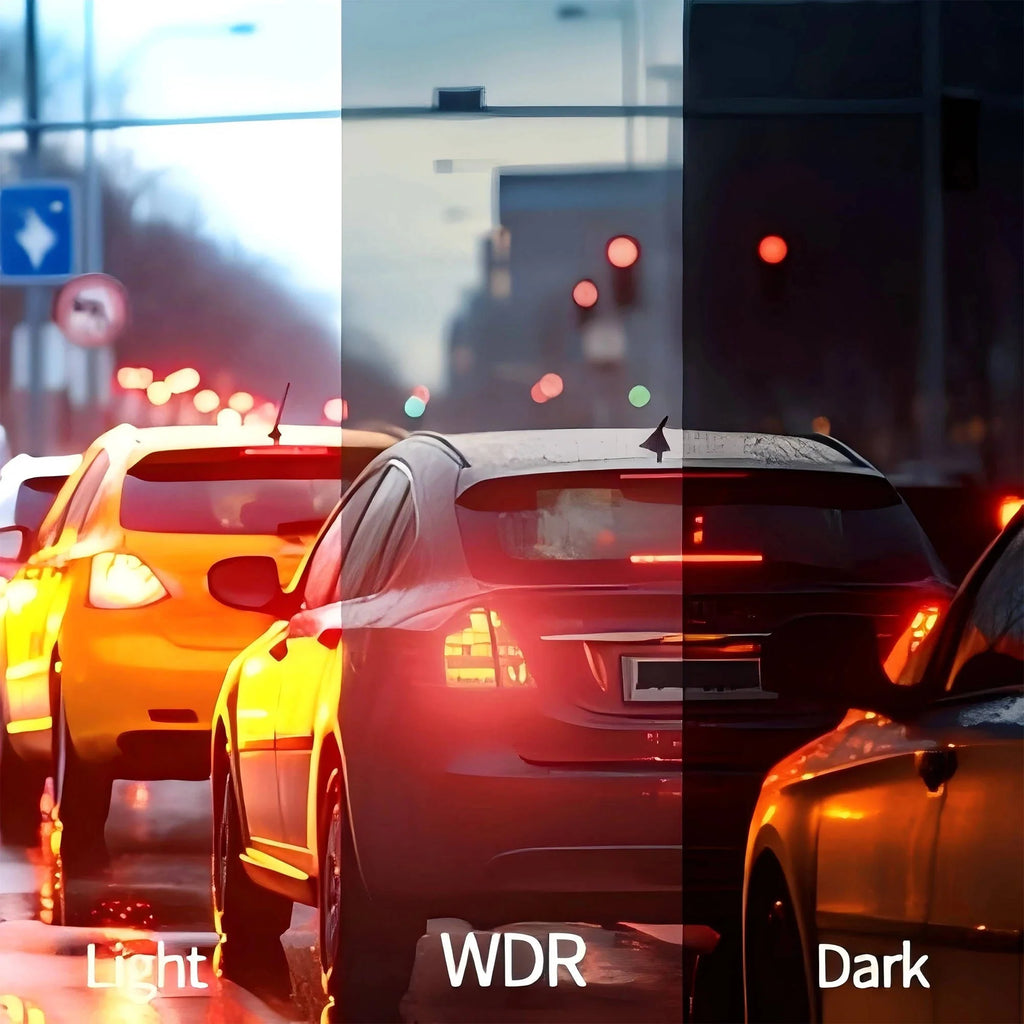 Car Dash Cam | 4-Channel WiFi & Night Vision