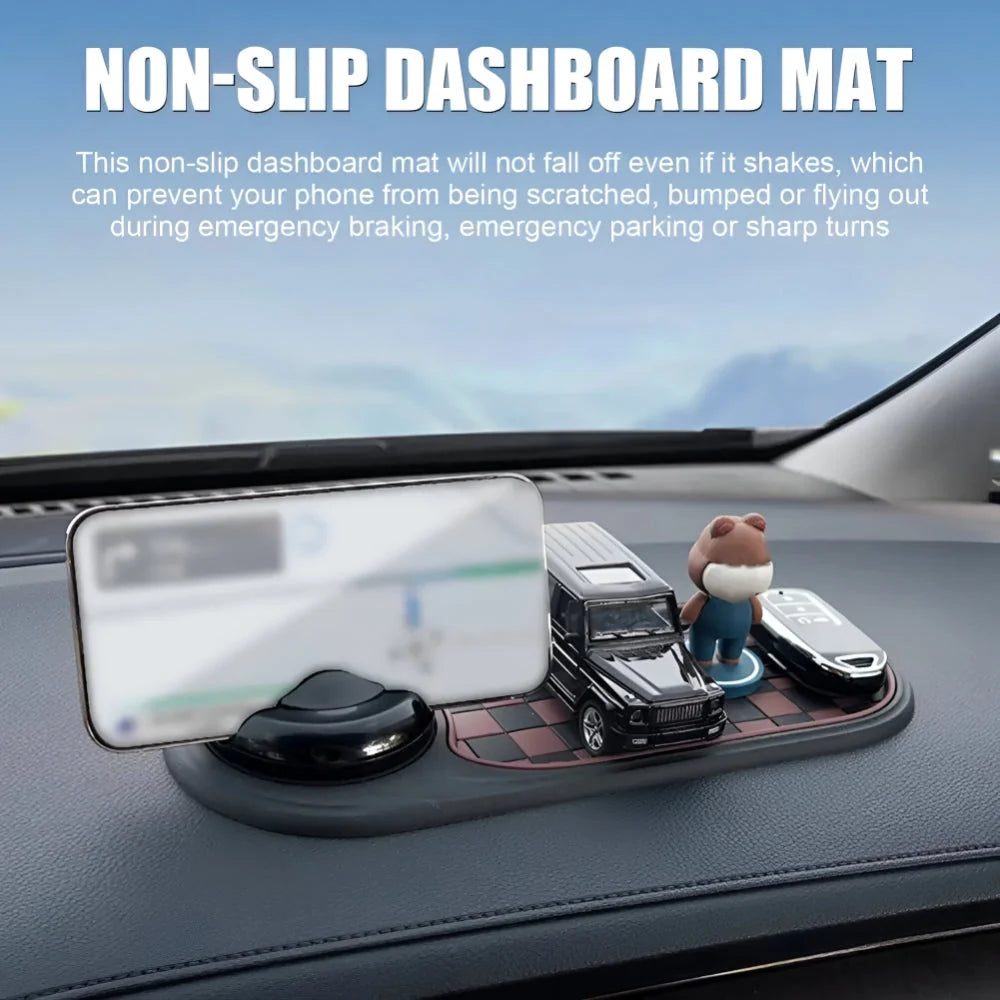 Car Phone Holder | 360-Degree Rotating & Non-Adhesive Anti-Slip | Set of 2