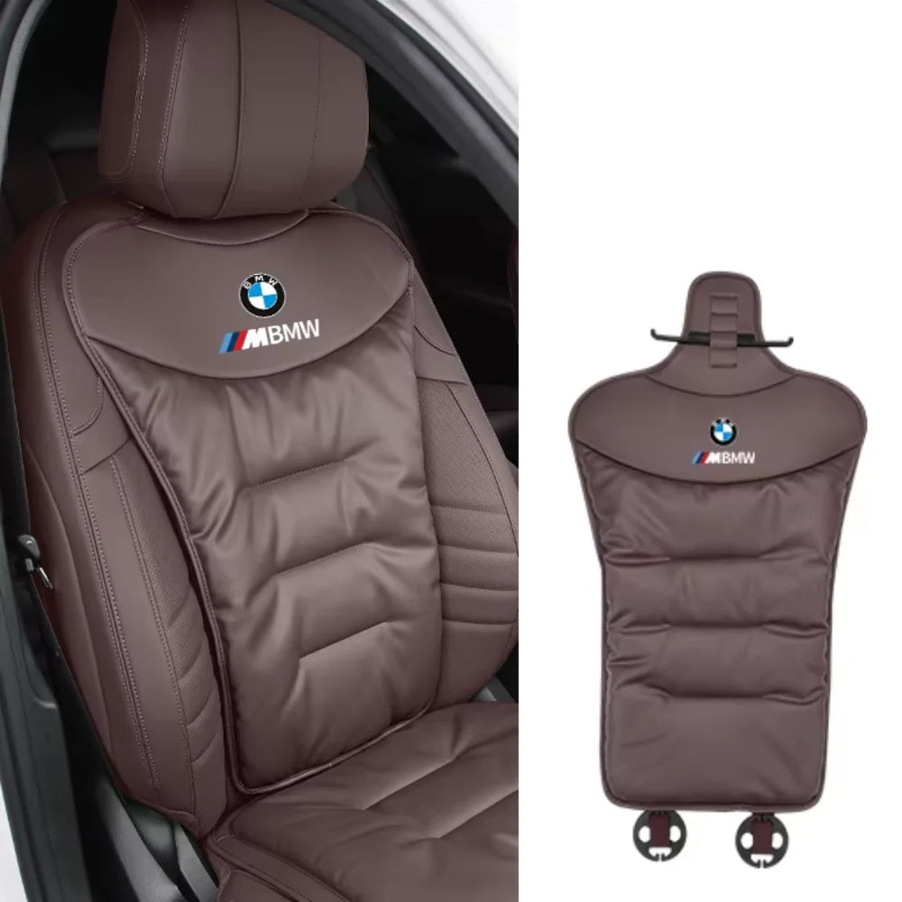 Car Seat Cushion | Ergonomic Contoured Lumbar Support & Foam Core | Detachable Washable Cover