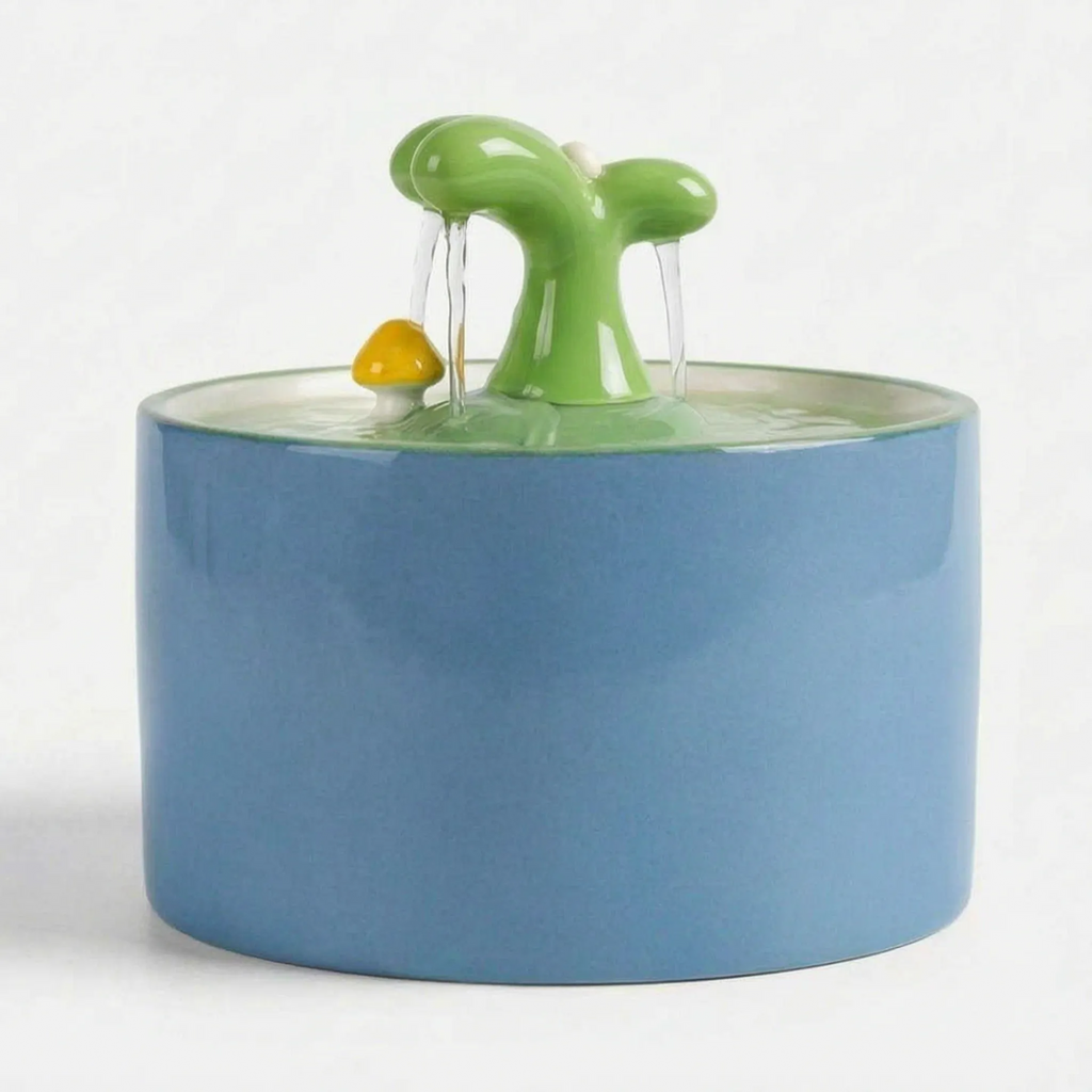 Cat Fountain | Dual Filtration & Food-Grade Ceramic | Under 40 dB