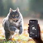 Cat Safety Collar | GPS Tracker Holder & Quick-Release | Reflective Nylon