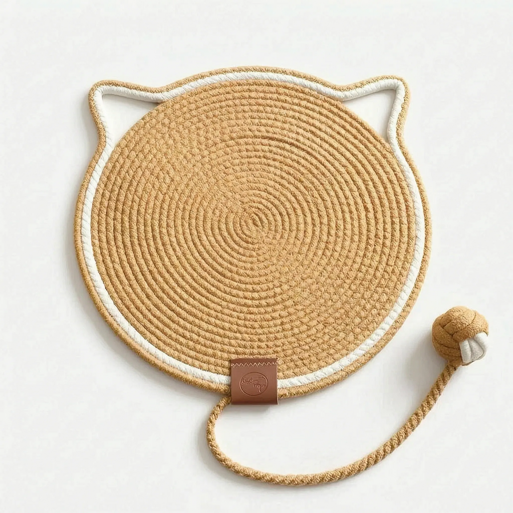 Cat Scratching Mat | Cotton Rope & Furniture Protection | 42.5 cm