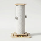 Cat Scratching Post | Natural Sisal & Reinforced Wood Base | 60 & 80 cm