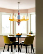 Ceiling Chandelier | Iron & Glass Balloon Cluster | 96 cm Diameter