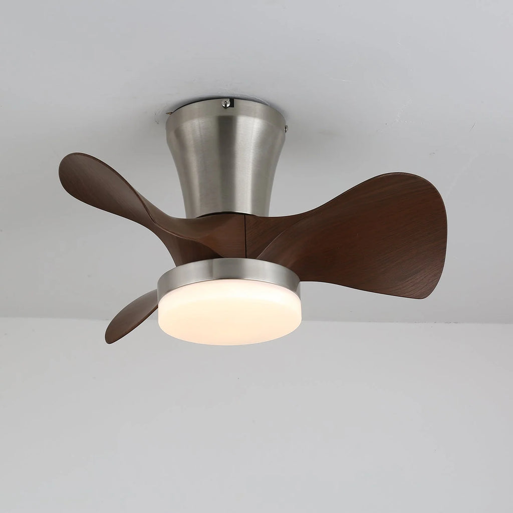 Ceiling Fan | Integrated LED, Copper Motor & Remote Control | 55 cm Diameter
