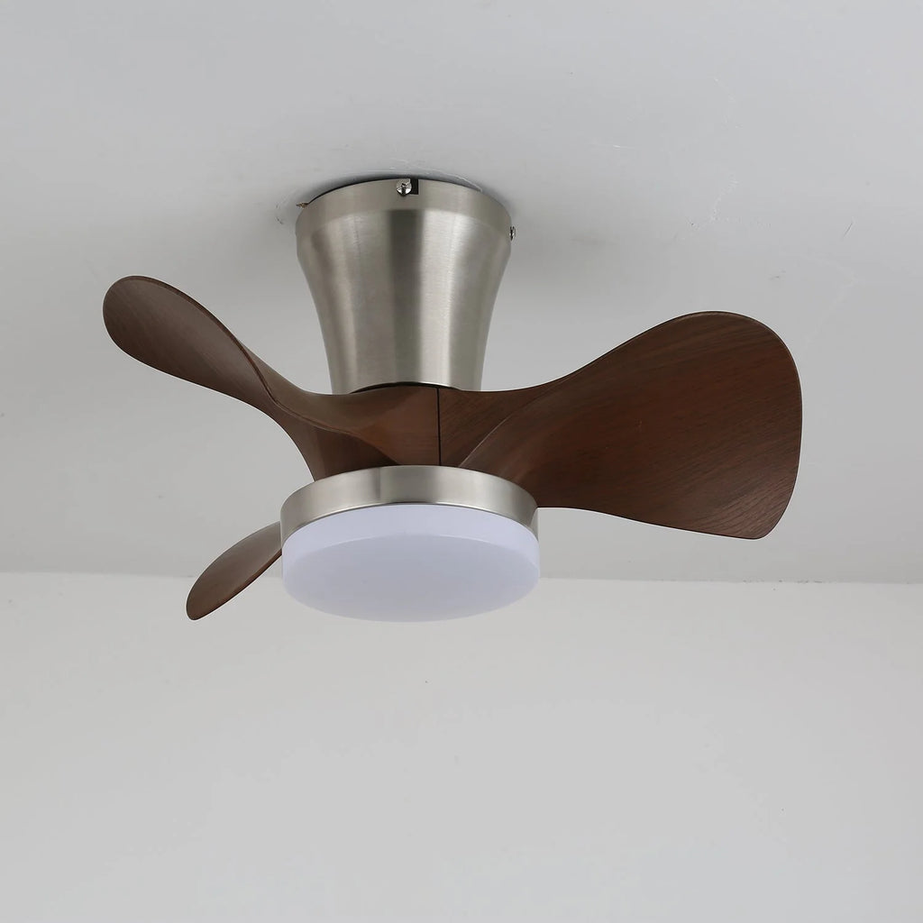 Ceiling Fan | Integrated LED, Copper Motor & Remote Control | 55 cm Diameter