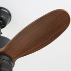 Ceiling Fan | Remote-Controlled 6-Speed & LED Light | 36 in