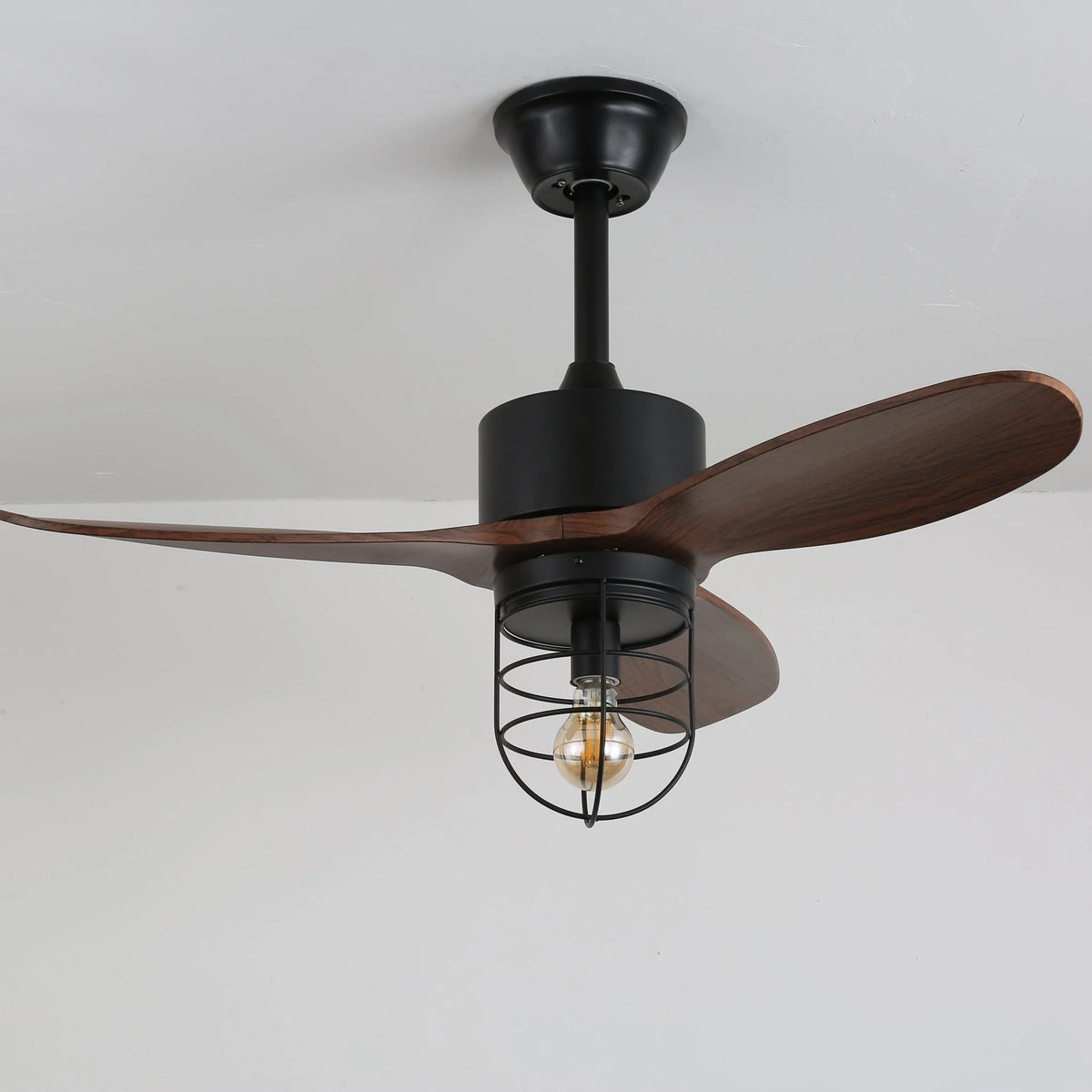 Ceiling Fan | Remote-Controlled 6-Speed & LED Light | 36 in