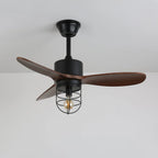 Ceiling Fan | Remote-Controlled 6-Speed & LED Light | 36 in