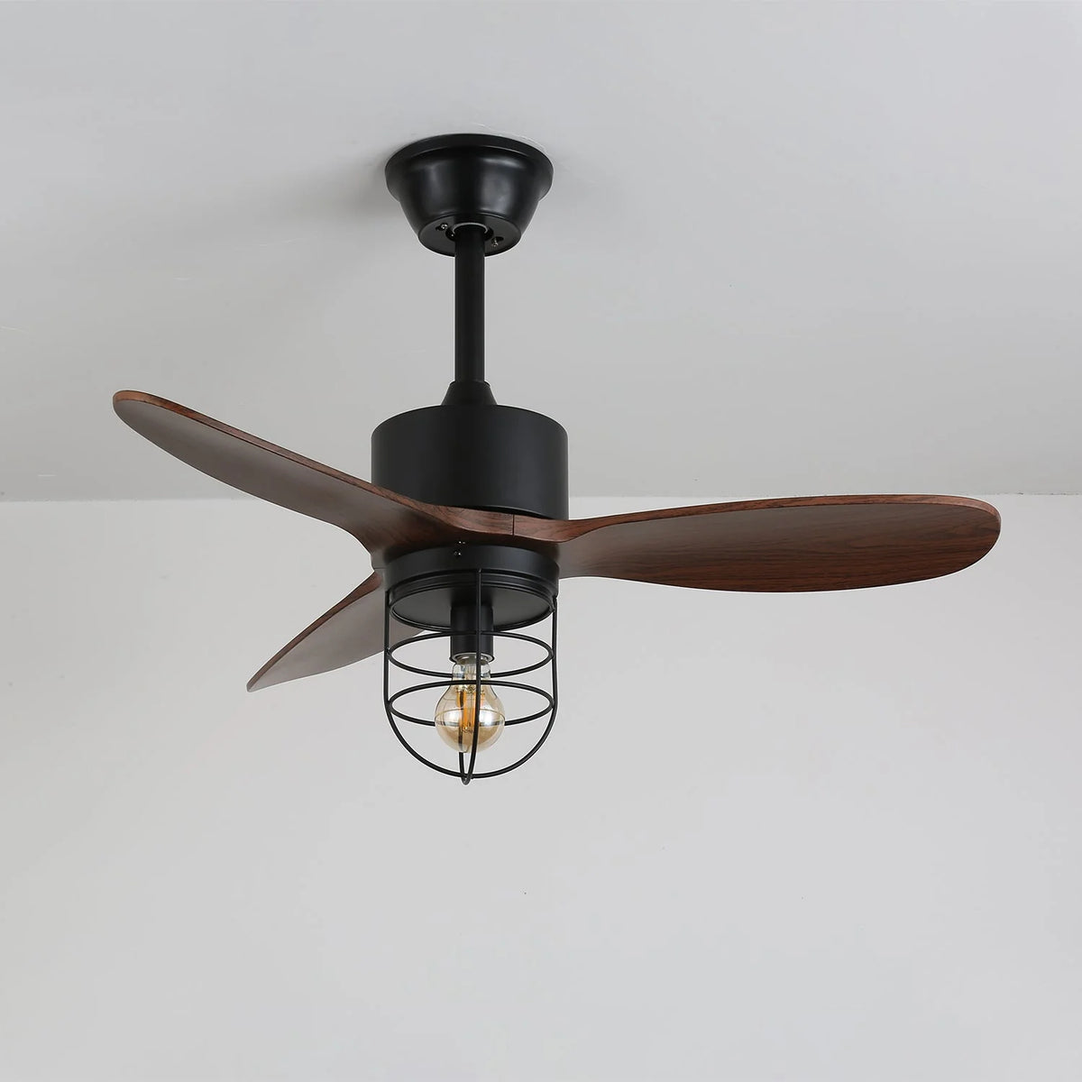 Ceiling Fan | Remote-Controlled 6-Speed & LED Light | 36 in