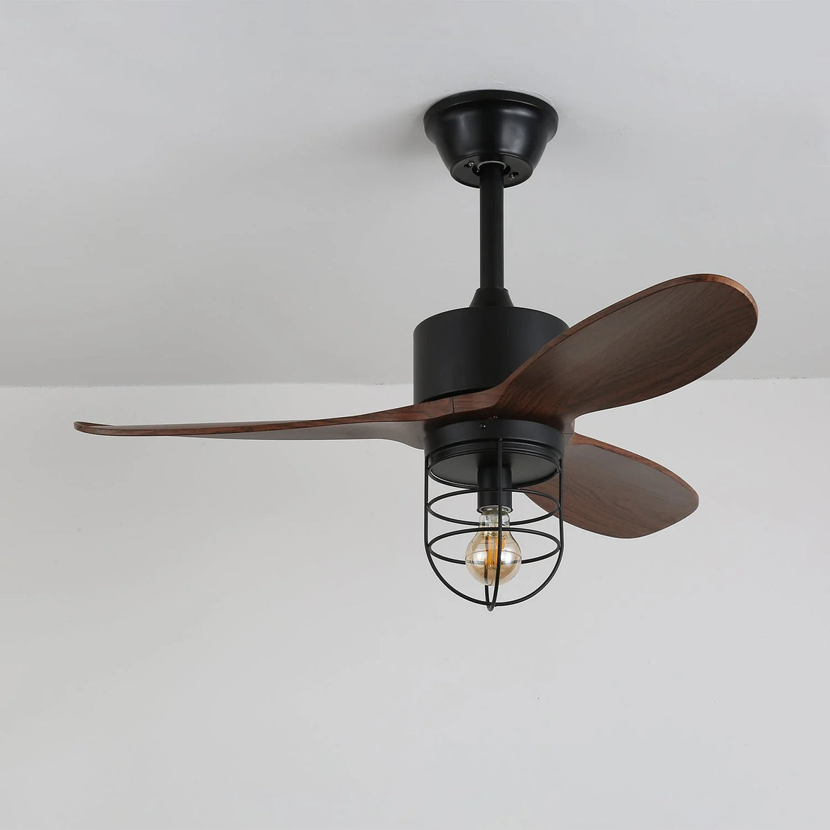 Ceiling Fan | Remote-Controlled 6-Speed & LED Light | 36 in