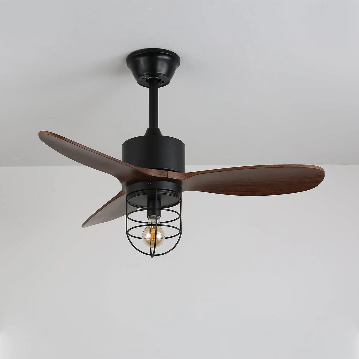 Ceiling Fan | Remote-Controlled 6-Speed & LED Light | 36 in