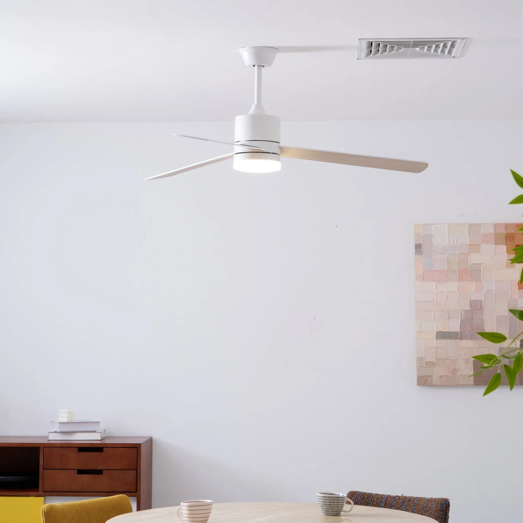 Ceiling Fan With Light | DC Motor & Integrated LED | 132 cm Diameter