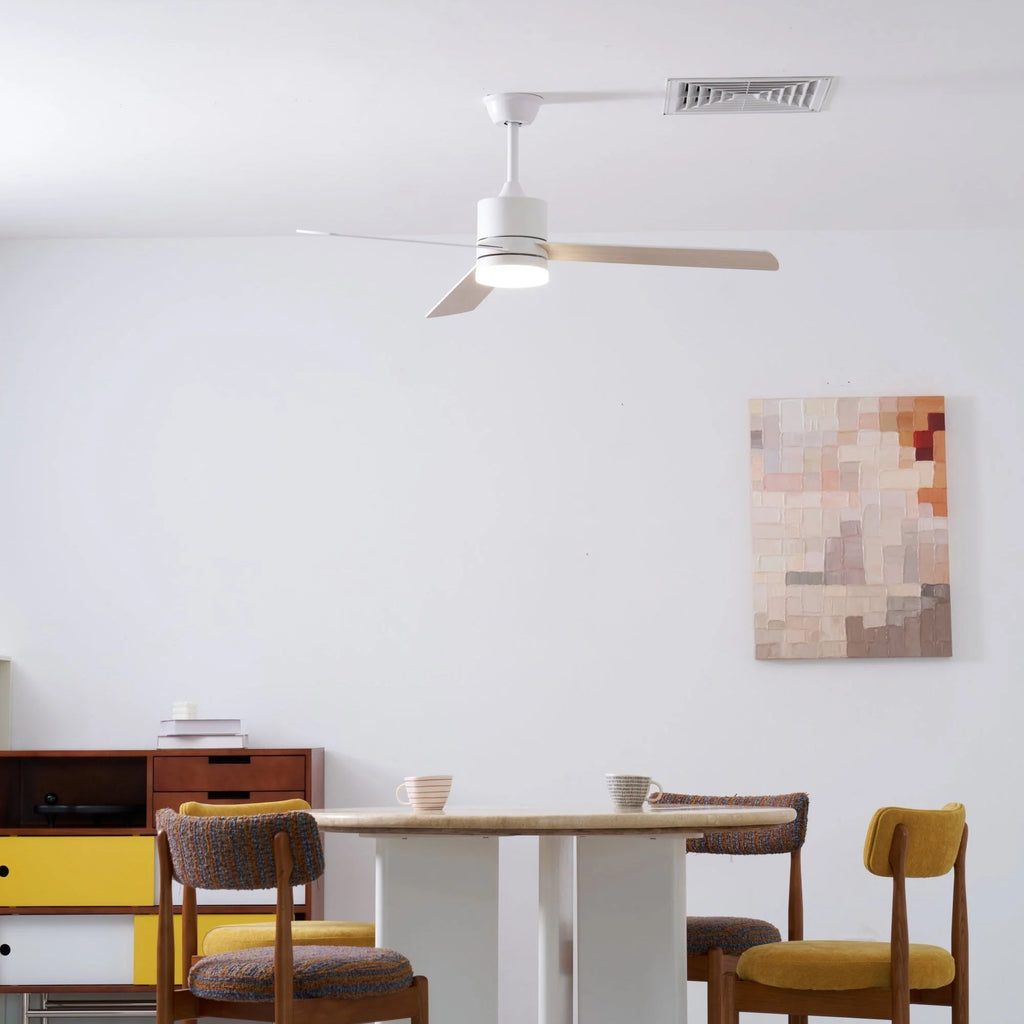 Ceiling Fan With Light | DC Motor & Integrated LED | 132 cm Diameter