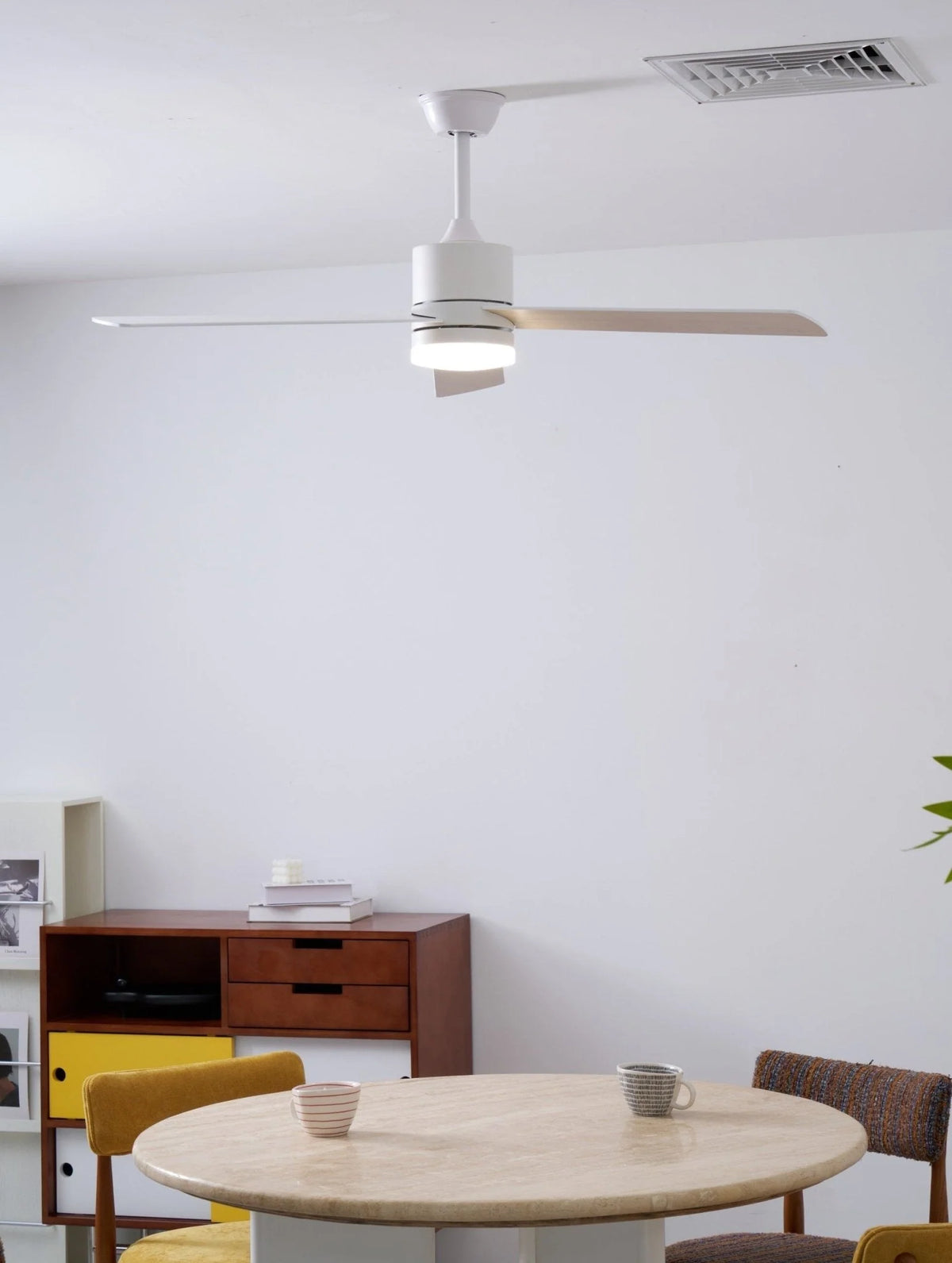 Ceiling Fan With Light | DC Motor & Integrated LED | 132 cm Diameter