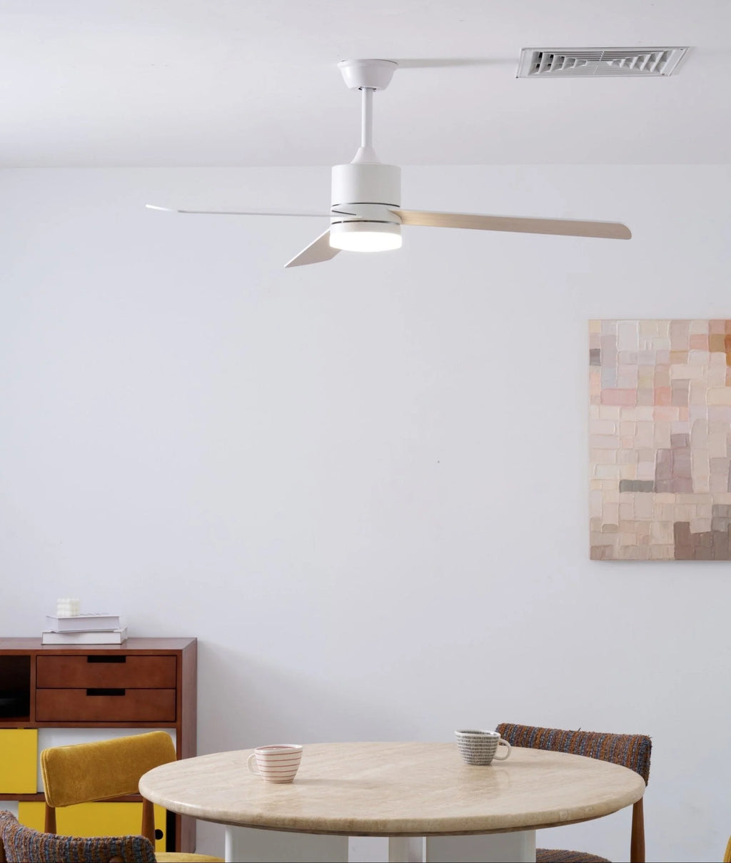 Ceiling Fan With Light | DC Motor & Integrated LED | 132 cm Diameter