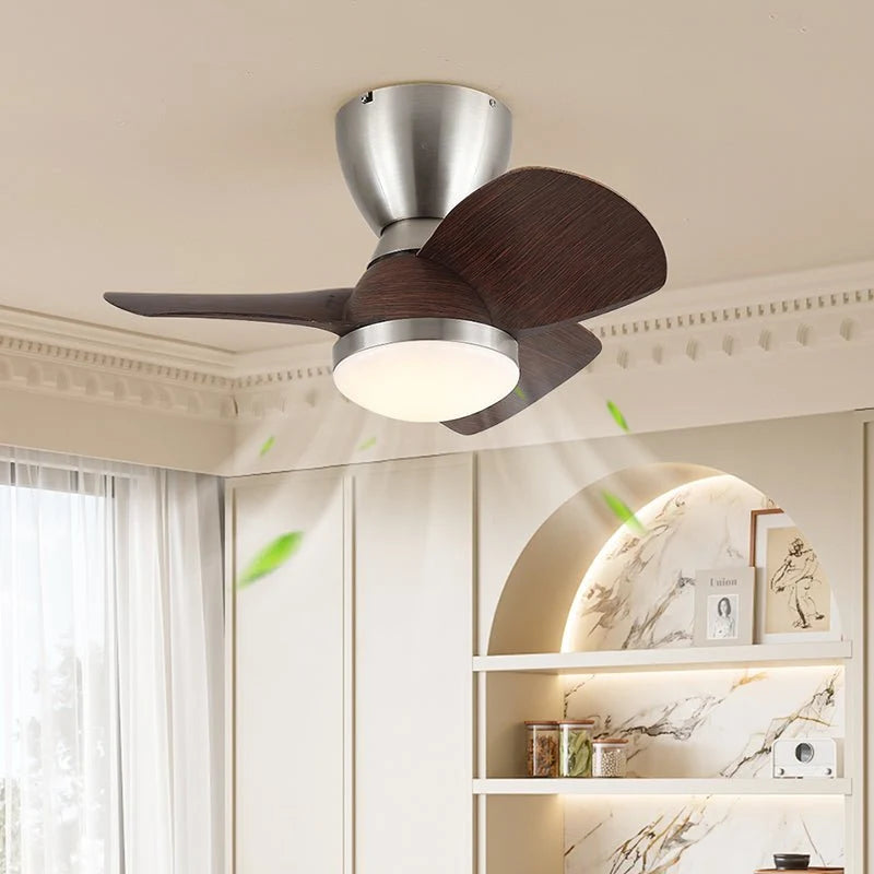 Ceiling Fan With Light | Integrated LED & Remote Control | 6-Speed Fan Control