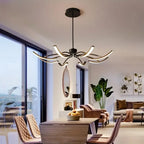 Ceiling Lamp | Branched Modern Design & Integrated LED | 8 Or 12 Arms