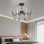 Ceiling Lamp | Branched Modern Design & Integrated LED | 8 Or 12 Arms