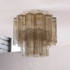 Ceiling Lamp | Handblown Murano Glass Starburst | 40 cm Diameter