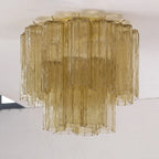 Ceiling Lamp | Handblown Murano Glass Starburst | 40 cm Diameter