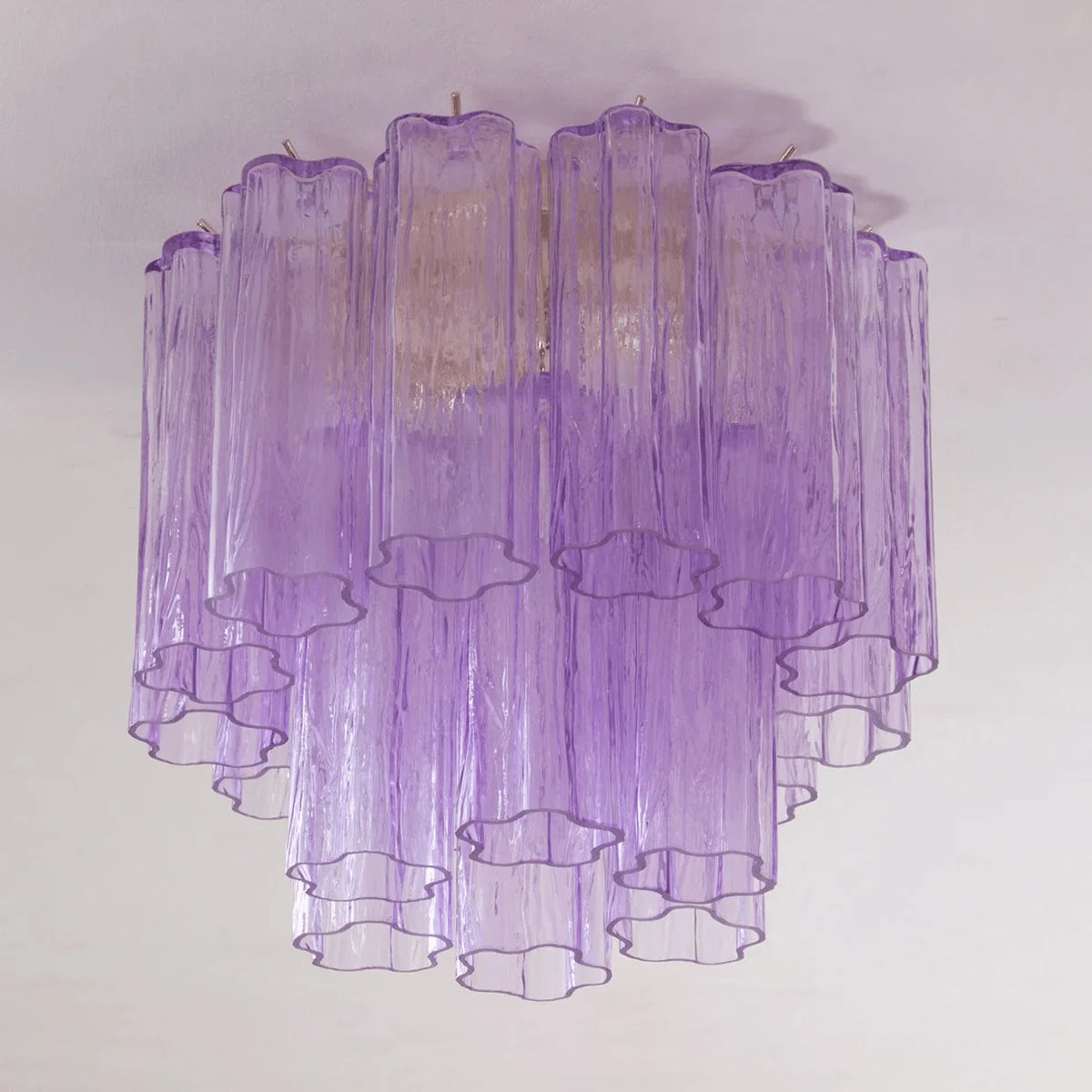 Ceiling Lamp | Handblown Murano Glass Starburst | 40 cm Diameter
