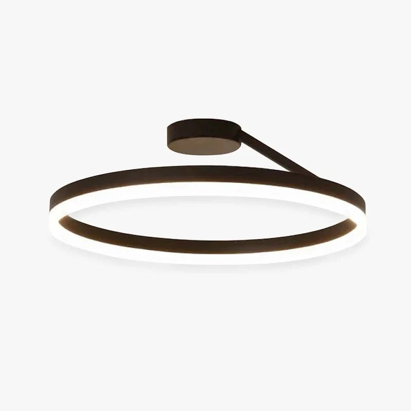 Ceiling Lamp | Modern Ring Dimmable Metal & Acrylic