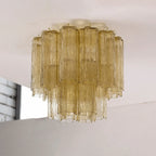 Ceiling Lamp | Murano Glass Star Design & LED Compatible | 40 cm Diameter
