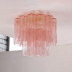 Ceiling Lamp | Murano Glass Star Design & LED Compatible | 40 cm Diameter