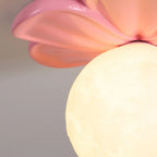 Ceiling Lamp | Resin Bloom Design & Integrated LED | 20 cm Diameter