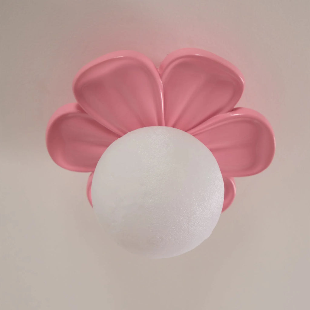 Ceiling Lamp | Resin Bloom Design & Integrated LED | 20 cm Diameter