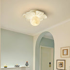 Ceiling Lamp | Resin Bloom Design & Integrated LED | 20 cm Diameter