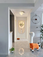 Ceiling Lamp | Resin Bloom Design & Integrated LED | 20 cm Diameter