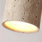 Ceiling Lamp | Wabi-Sabi Travertine & LED | Surface-Mounted