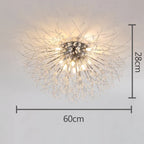 Ceiling Light | Crystal Design & Soft LED Light | Energy-Efficient