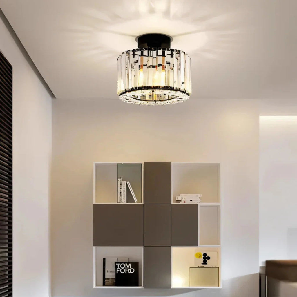 Ceiling Light | Crystal Flush Mount Design | LED
